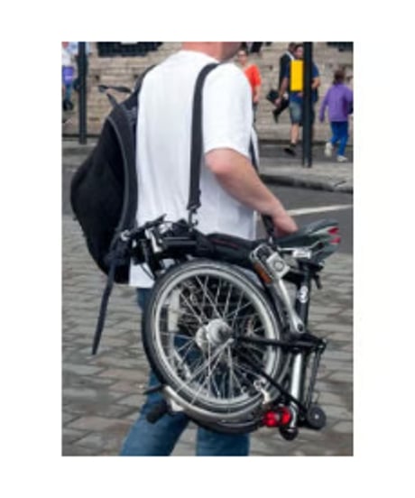 Off yer bike　 [On yer shoulder]