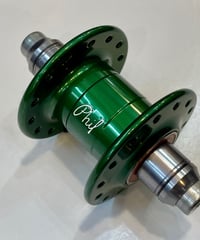 Philwood　"Classic"　Brompton Front Hub【Green】