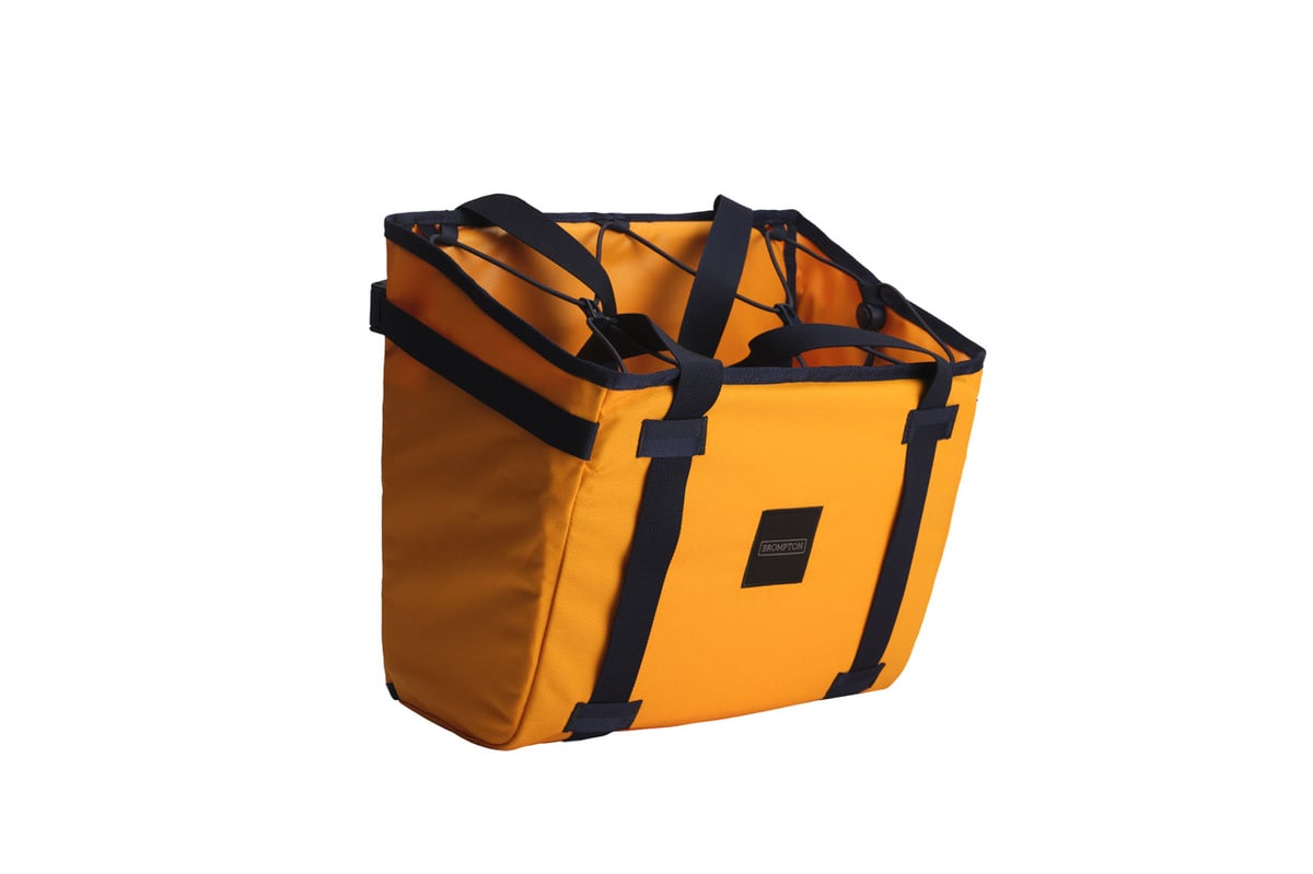 アクセサリー Brompton Basket Bag Liberty Orange Multi Brompton