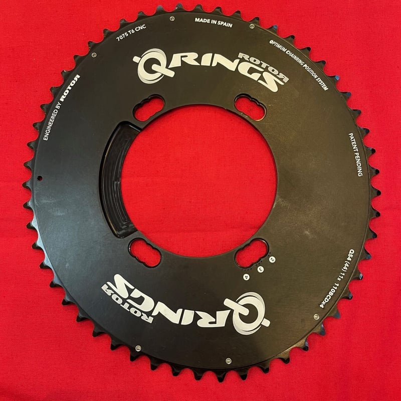 ROTOR Q-RING OVALchainring 【54/44T】 SHIMANO4アーム ROTOR Q-RING OVALchainring 【54/44T】 SHIMANO4アーム