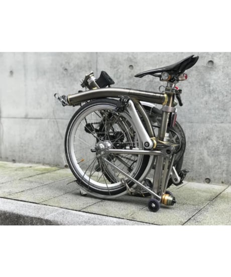 ColorPlus　イージーホイールforBrompton BLACK　【箱あり、展示品】