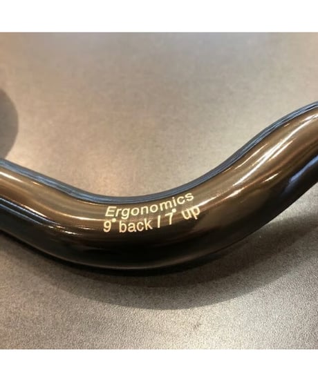 H&H Titanium Ergonomics Midrisebar【ブラックカラー】