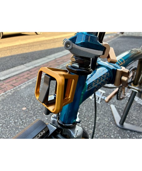 BROMPTON　Forged Front Carrier Block 【コーケンアルマイト品】