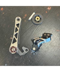 H&H　[NEW FRAME] DT Tensioner ＋ New Derailleur(fixed) Set　クローム