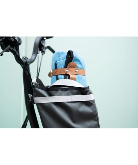 BROMPTON　Borough Basket Bag L, Dark Grey　【23L】