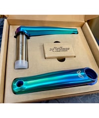 CANE CREEK　eeWINGS MTB CRANK 170 Aegean”タイダイ ブルー/ターコイズ “