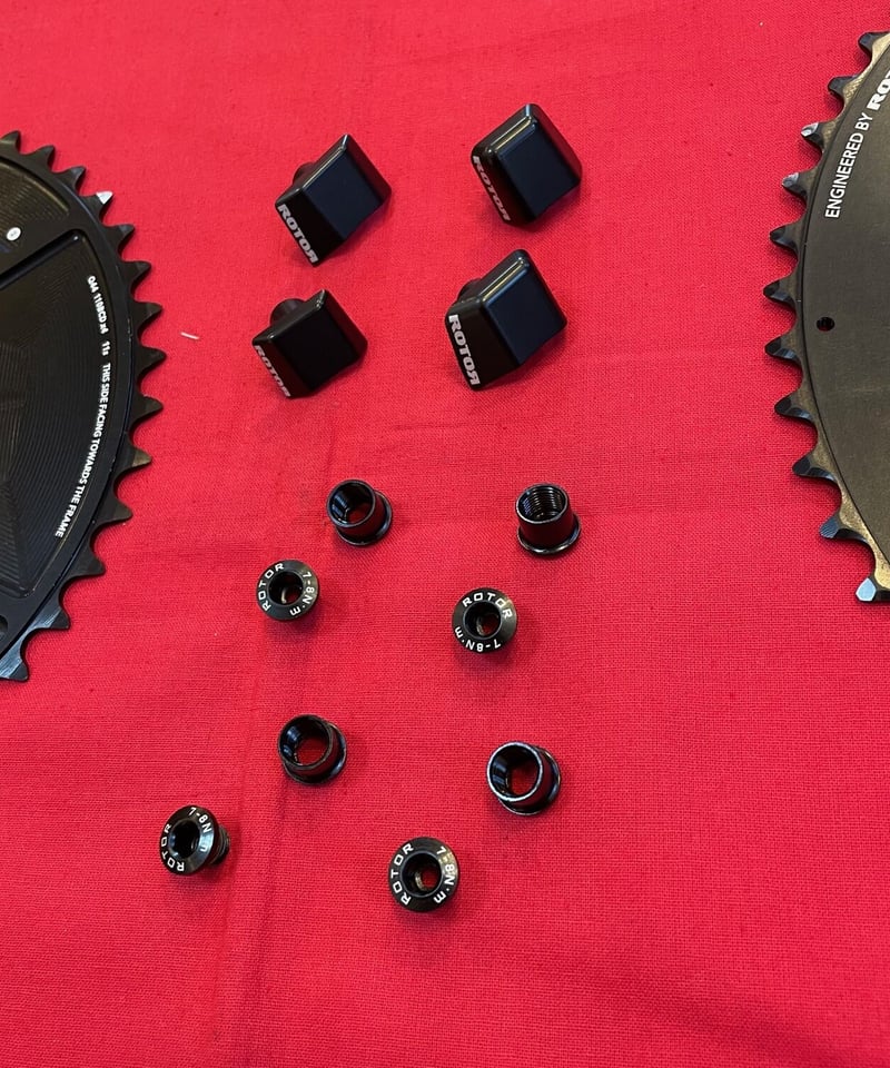 ROTOR Q-RING OVALchainring 【54/44T】 SHIMANO4アーム