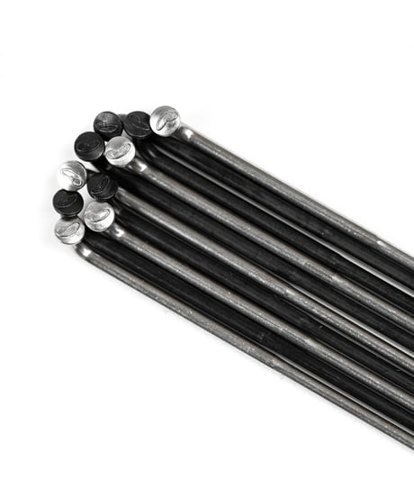 PHIL WOOD　straight gauge spoke 14G（1本/ニップルセット）