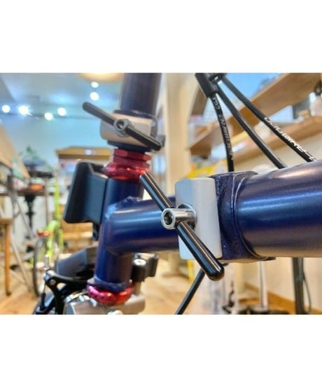 Brompfication　Hinge Clamp Set, Titanium【edition base】
