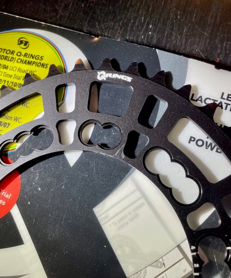 ROTOR　Q-RING 110 INNER 42T BLACK