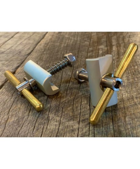Brompfication　Hinge Clamp Set, Titanium【edition base】