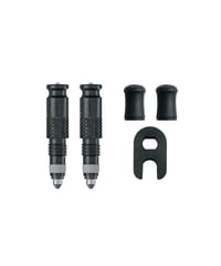 SCHWALBE　クリックバルブ 仏式変換用バルブ ブラック