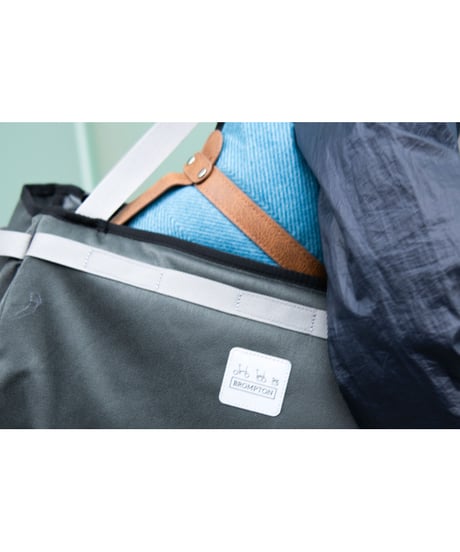 BROMPTON　Borough Basket Bag L, Dark Grey　【23L】
