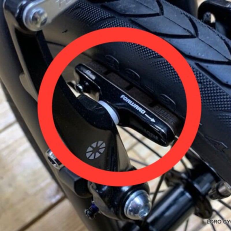 DAHON K3カーボンホイール用ブレーキシューセット | LORO CYCLE DAHON K3カーボンホイール用ブレーキシューセット | LORO CYCLE