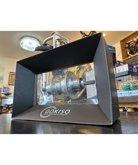 GOKISO リアハブ for Brompton 28H【シルバー】 | LORO CYCLE