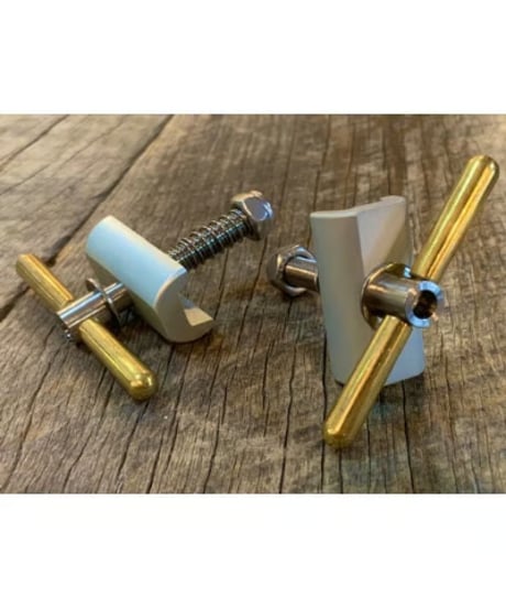 Brompfication　Hinge Clamp Set, Titanium