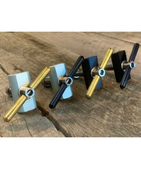 Brompfication　Hinge Clamp Set, Titanium