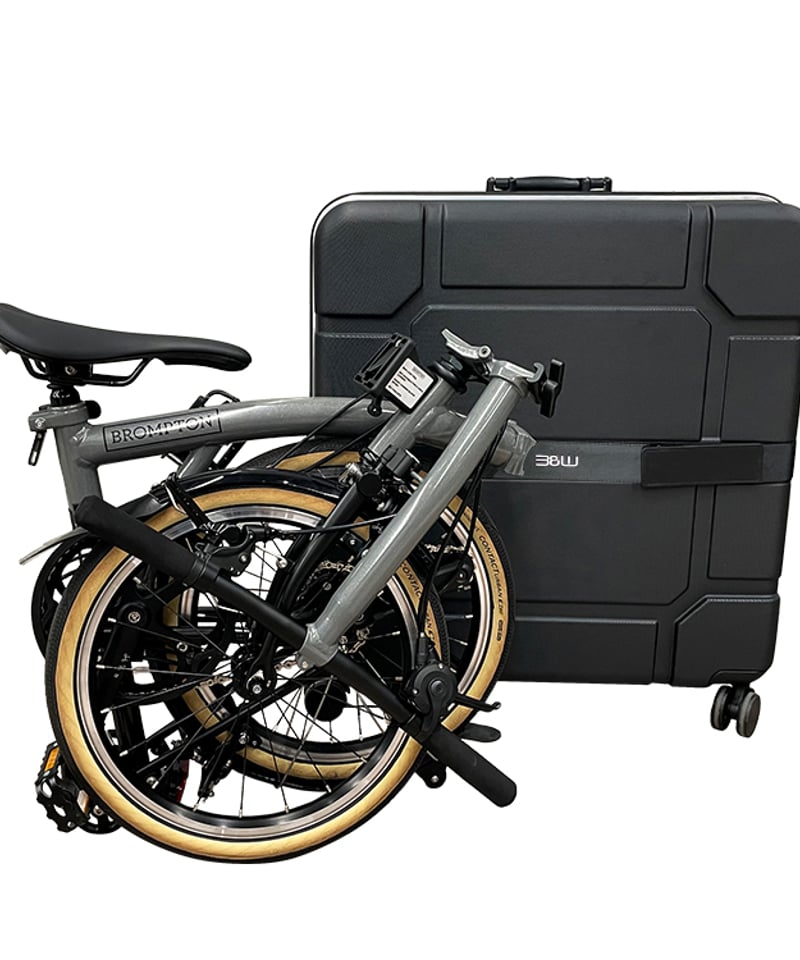 B&W foldon case with 4 wheels | LORO CYCLE WORK