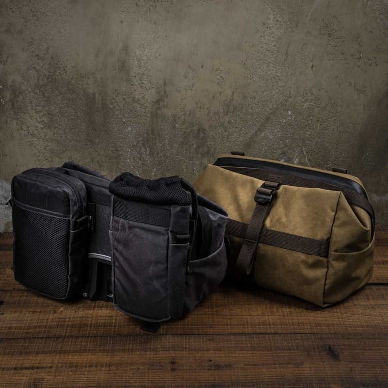 Wotancraft Pioneer Brompton用フロントバッグ 新品 WOTANCRAFT PIONEERフォルダブルフロントバッグ M【8.5L