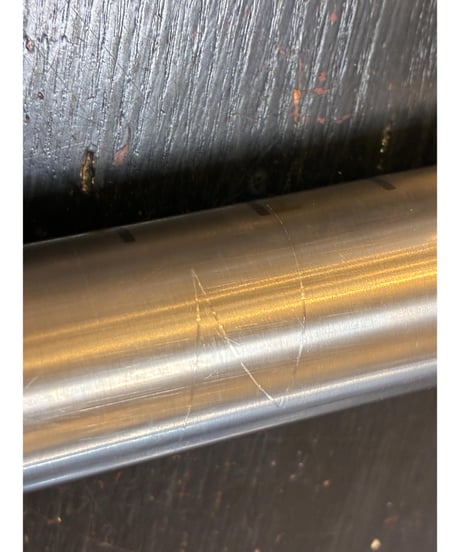 ColorPlus　BST01_TI_18" Birdy Titanium Seatpost　【箱なし、傷あり、展示品】