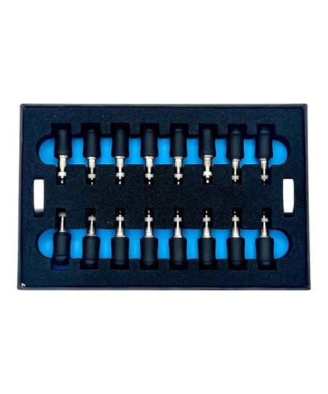 CLIK　CLIK VALVE HI-FLOW CORES FOR PRESTA STEMS 16 PACK