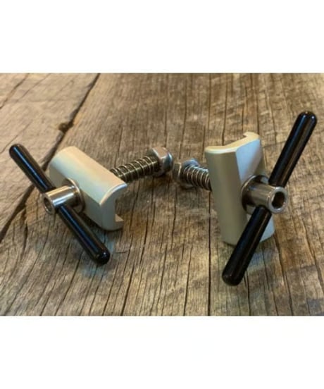 Brompfication　Hinge Clamp Set, Titanium