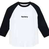 factoryオリジナルベースボールシャツ