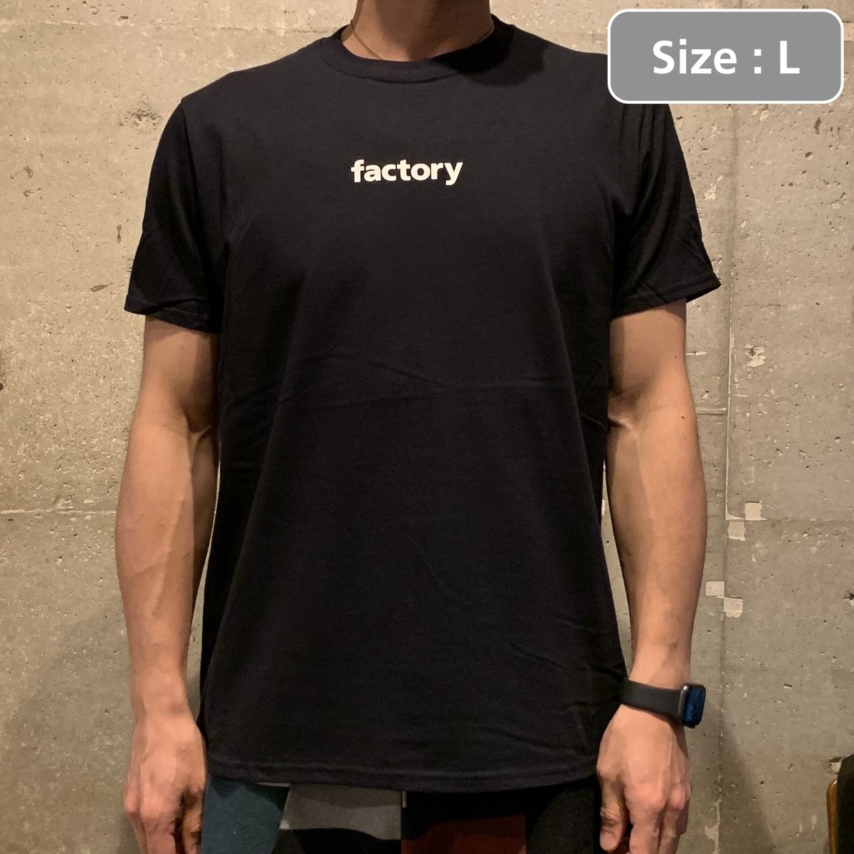 factoryオリジナルTシャツ(英語ロゴ) | factory factoryオリジナルTシャツ(英語ロゴ) | factory