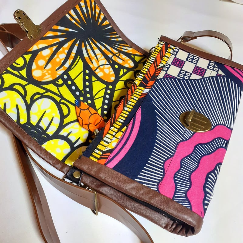 アフリカ布クラッチ長財布～ | sukha-africa ～スカアフリカ～