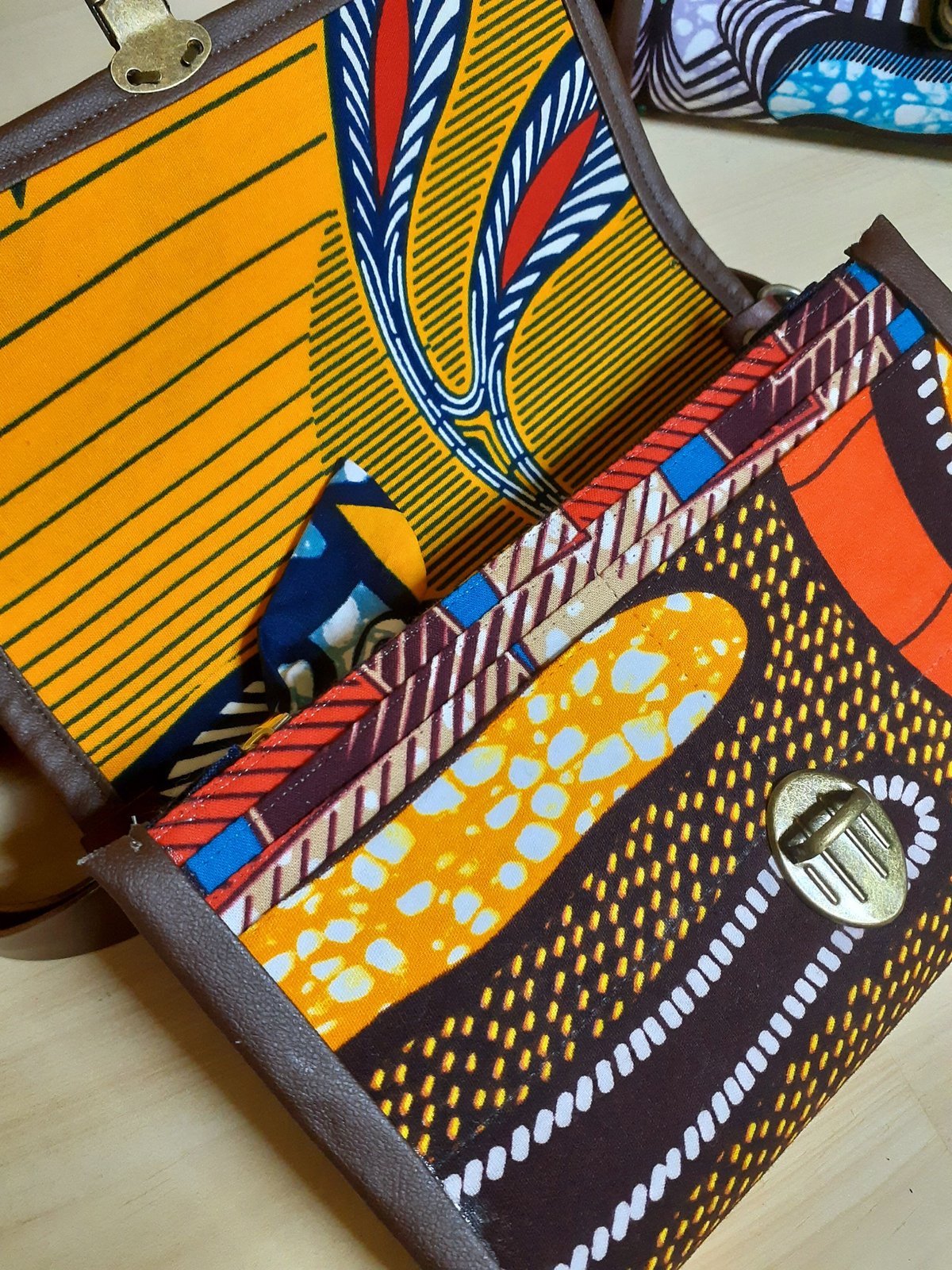 アフリカ布クラッチ長財布 | sukha-africa ～スカアフリカ～