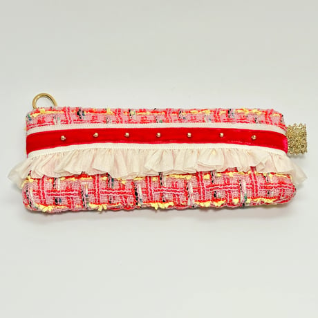 ペンケース・England   red  tweed   9