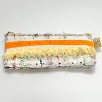 ペンケース・ England White colorful  tweed  19