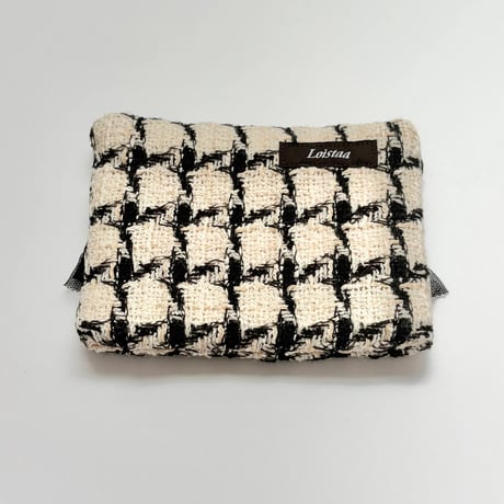 ティッシュケース・ England  monotone  tweed 17