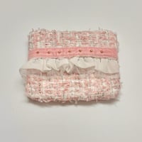 ティッシュケース ・ England  pink tweed 5