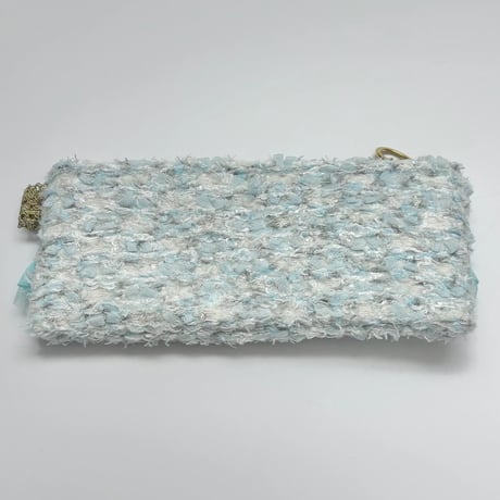 ペンケース・England  sky blue  tweed   10