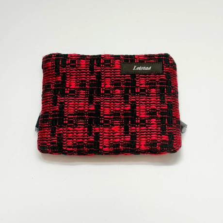ティッシュケース ・ Japan red tweed 4
