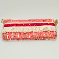 ペンケース・England  pink tweed   1