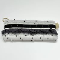 ペンケース・ England gray dot  tweed  14