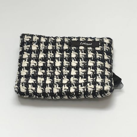 ティッシュケース・ France  monotone  tweed 19