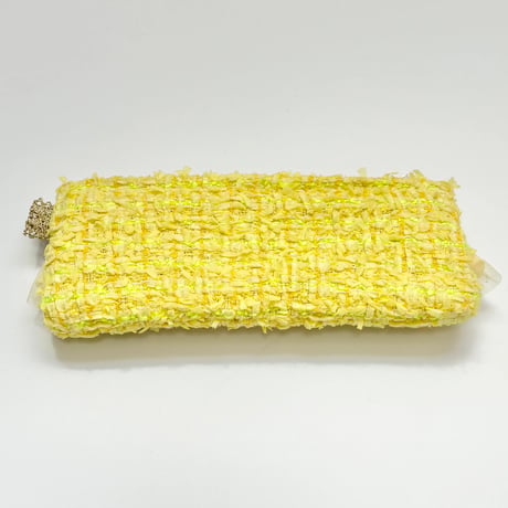 ペンケース・Japan yellow  tweed  21