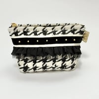 ポーチマチ付き・England monotone tweed 5