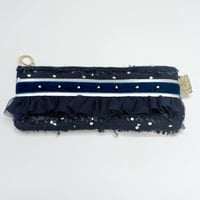 ペンケース・England  navy dot  tweed  11