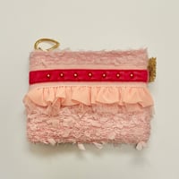 ポーチミニ　・　Japan pink  tweed 　12