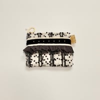 ポーチミニ　・　England  monotone  tweed 　18