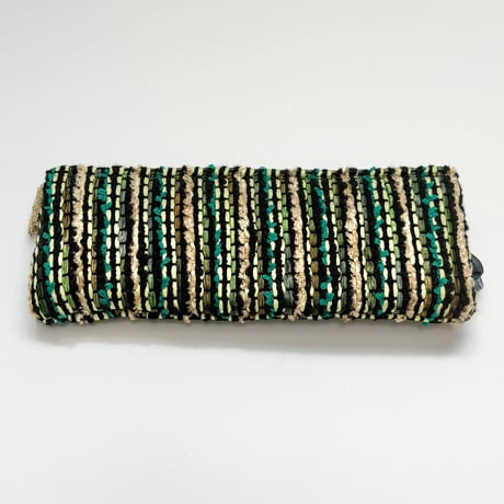 ペンケース・England Green mustard  tweed  22