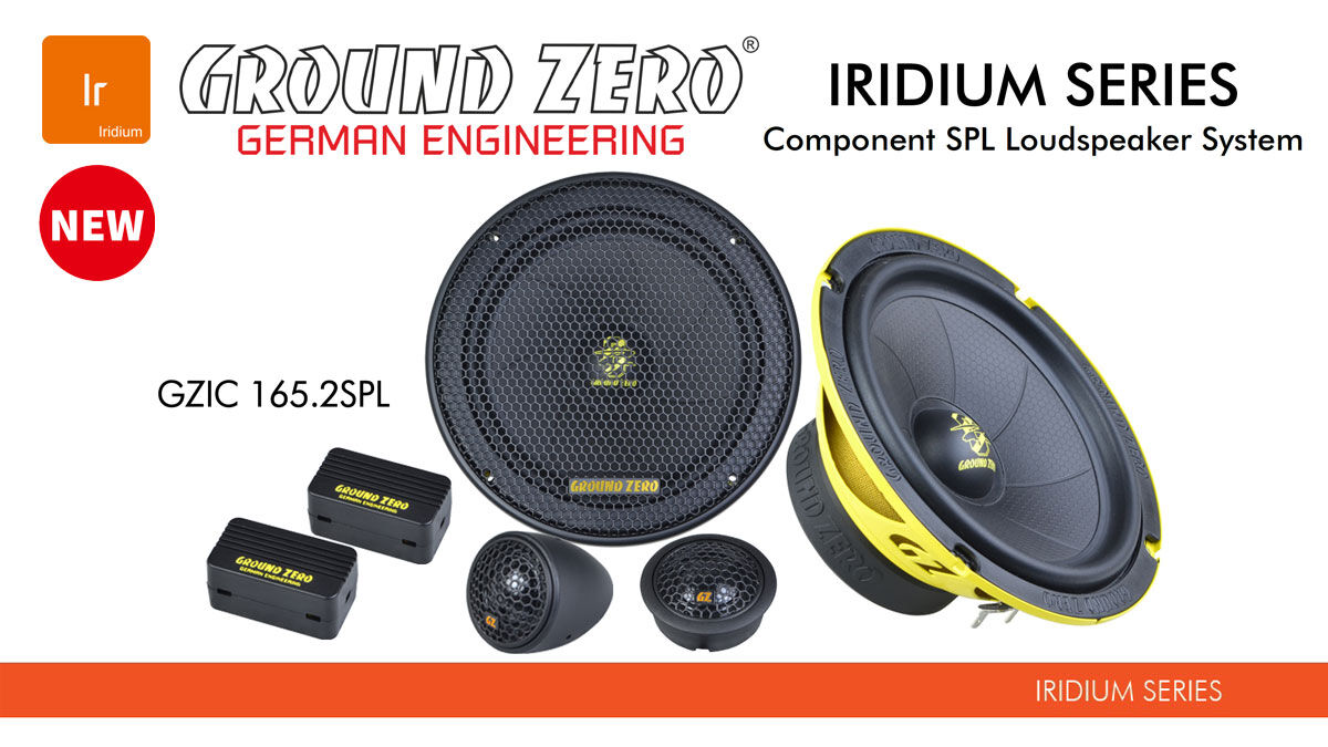 GZIC165.2SPL GROUNDZERO グラウンドゼロ社製 セパレート GZIC165.2SPL GROUNDZERO グラウンドゼロ社製 セパレート