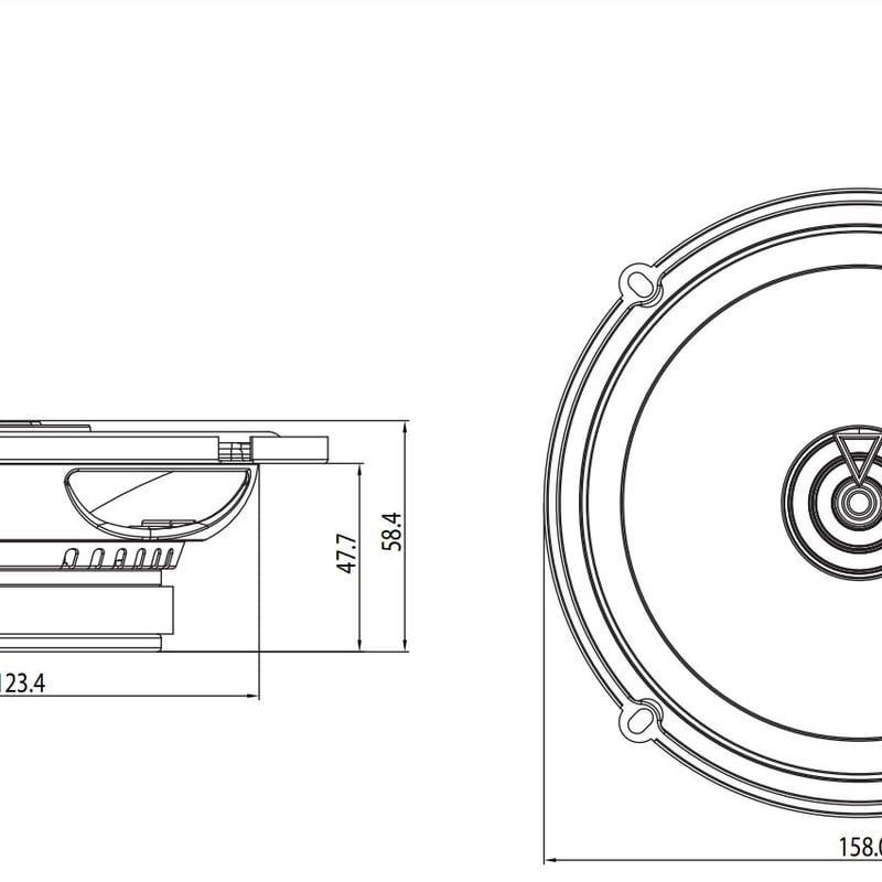 JBL club620F 同軸2WAYスピーカー 約17cmサイズ | サウンドコウボウ -S