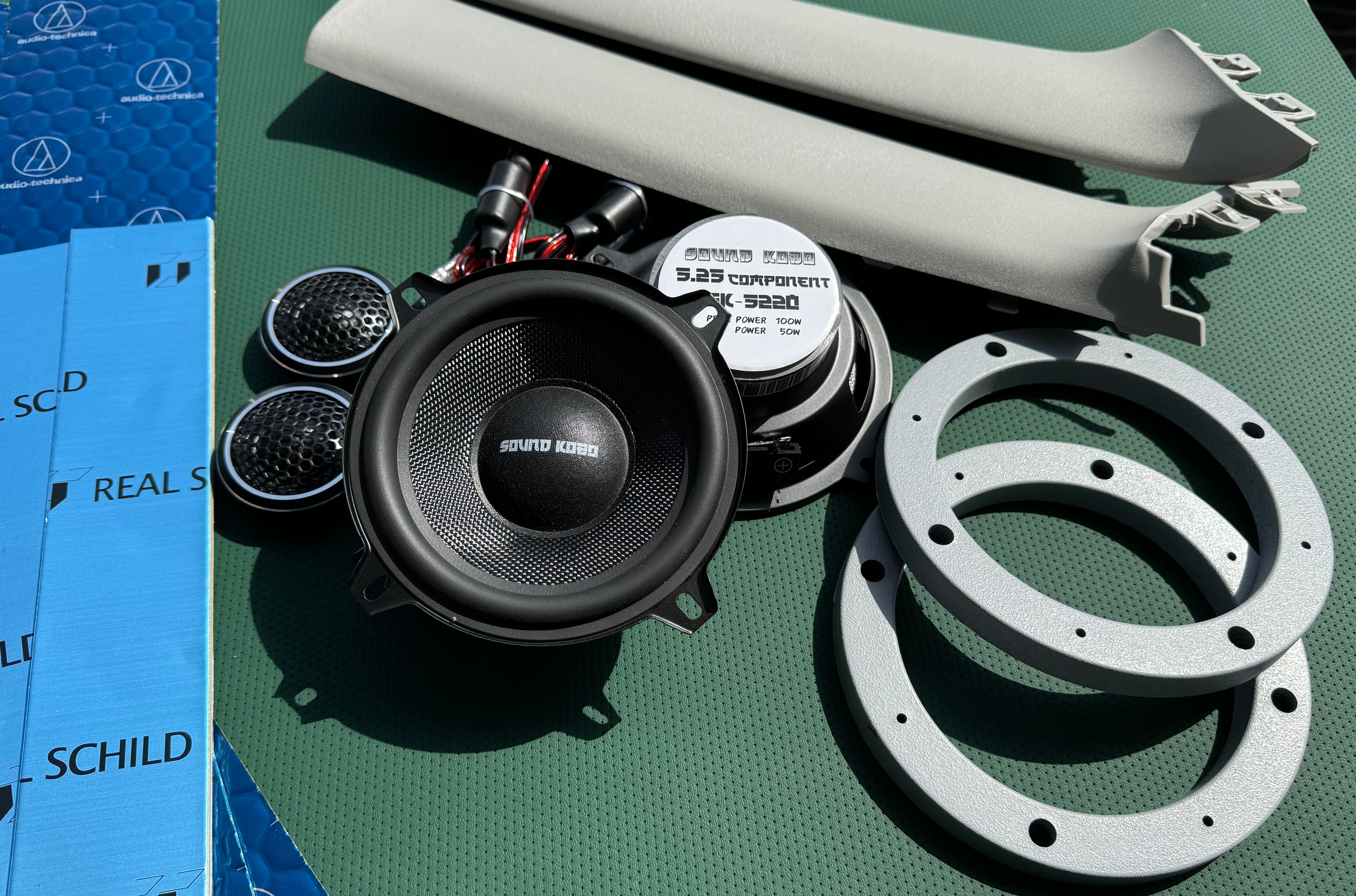 ジムニー ディーラーオプションスピーカー前後セット original