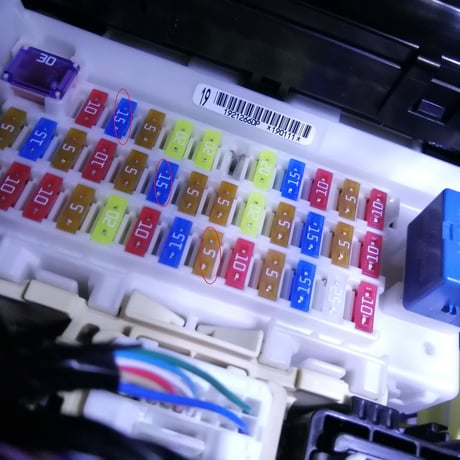 ジムニー＆シエラ専用オススメICE FUSEセット7個　JB64W,JB74W