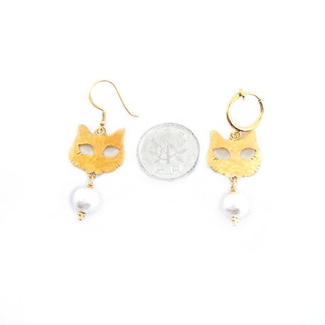 キャットマスクピアス&イヤリング